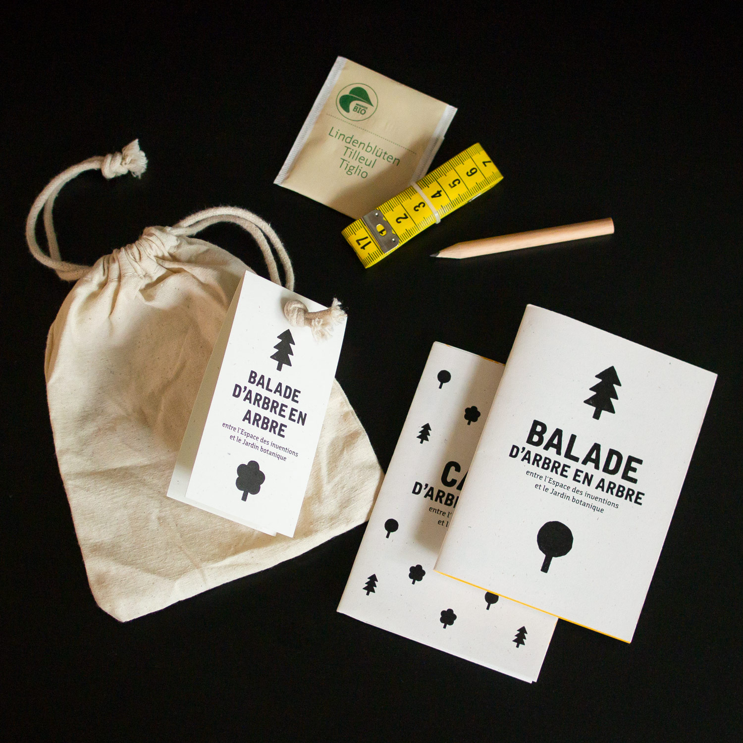 Matériel du kit Balade d'arbre en arbre